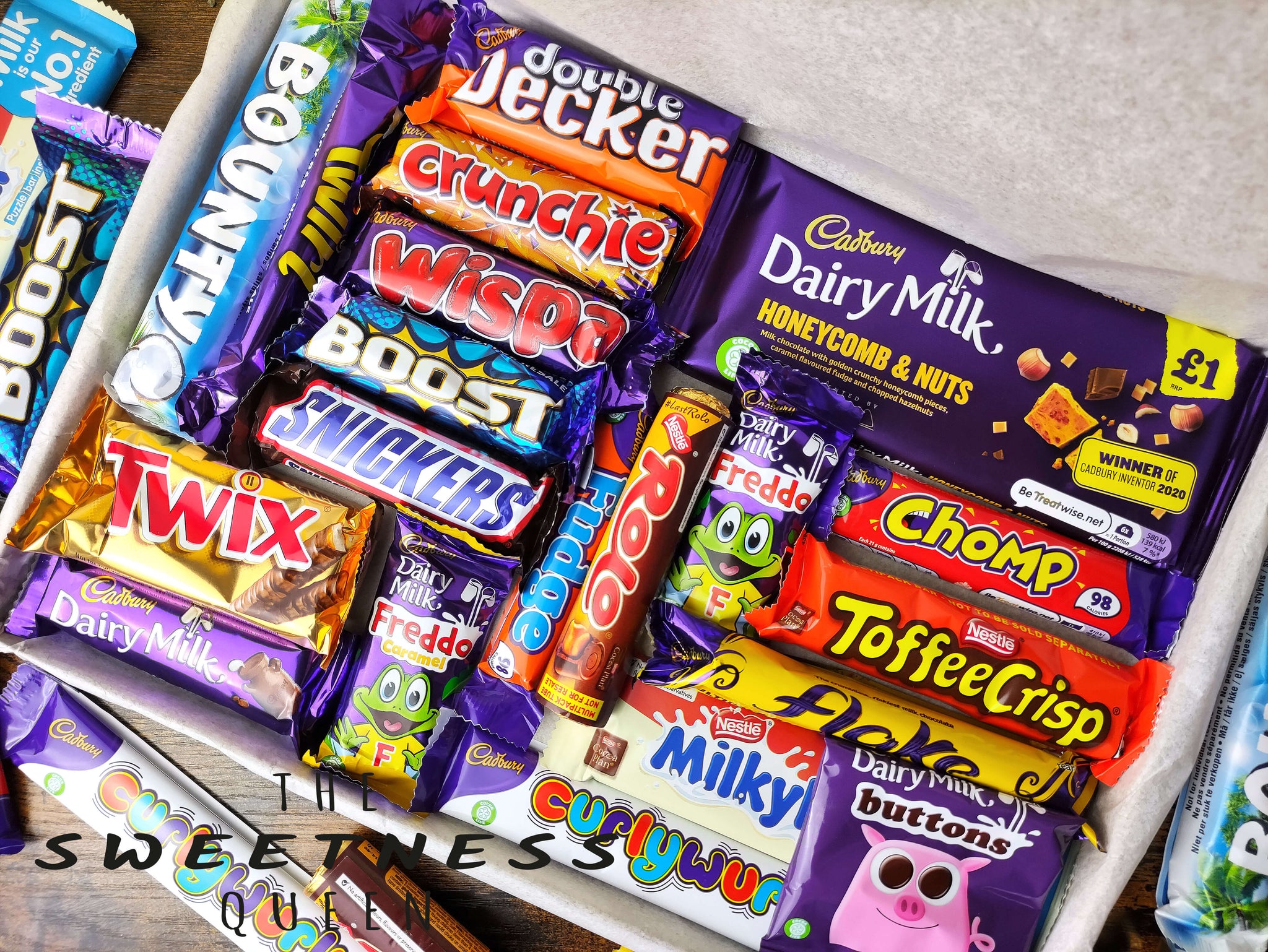 Deluxe Cadbury Chocolate Hamper Box/sweet Bar Treat Gift Box Hamper  Selection Confectionary Birthday Surprise - Etsy