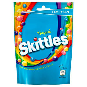 Skittles Tropical Share Size Pouch 196g