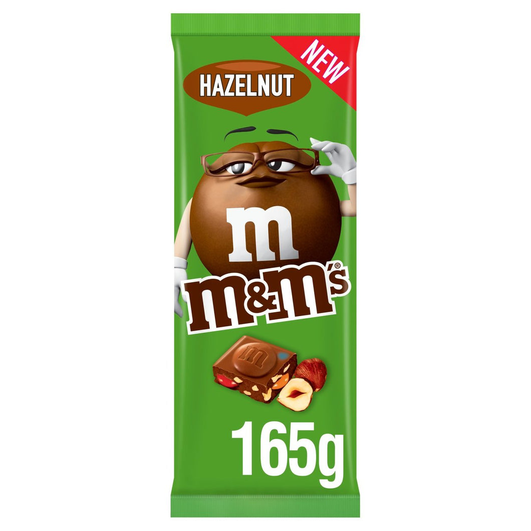 M&M's Hazelnut Chocolate Bar 165g