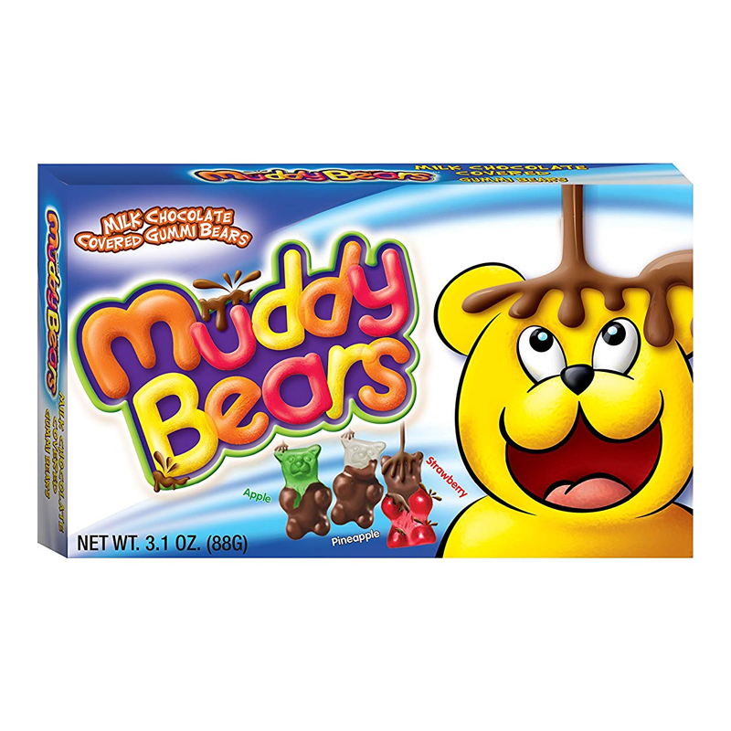 Muddy Bears Milk Chocolate Covered Gummi Bears
